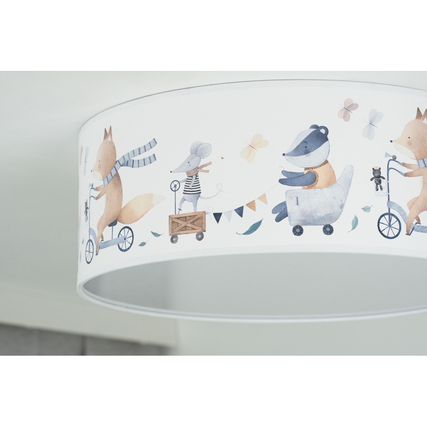 Duolla - LED Laevalgusti lastetuppa CORTINA LED/26W/230V d. 40 cm 4000K