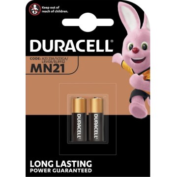 Duracell - 2 tk Alkaline patarei MN21/A23 12V 50 mAh