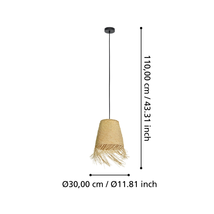 Eglo - Lühter 1xE27/40W/230V