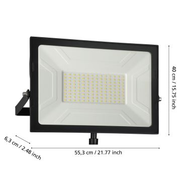 Eglo - LED Väli prožektor koos anduriga LED/102W/230V IP44