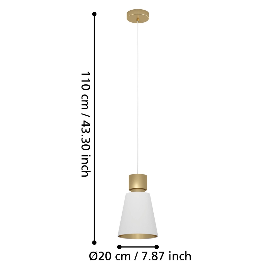 Eglo - Lühter 1xE27/40W/230V