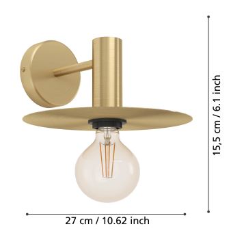 Eglo - Seinavalgusti 1xE27/40W/230V