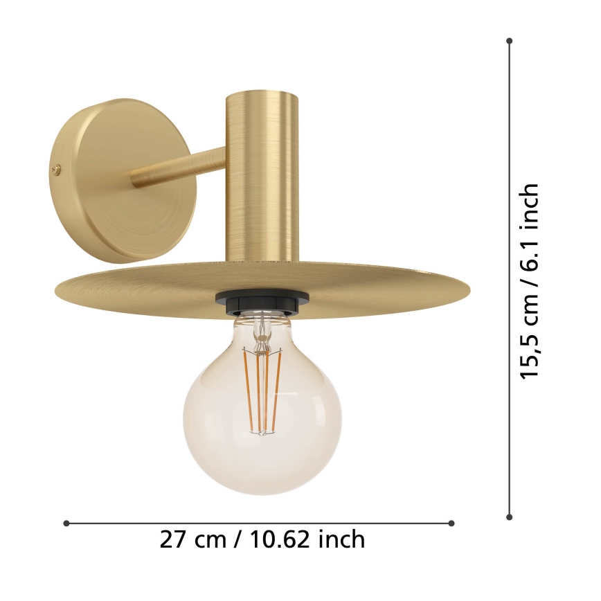 Eglo - Seinavalgusti 1xE27/40W/230V