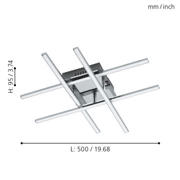 Eglo - LED-laevalgusti LED/24W/230V