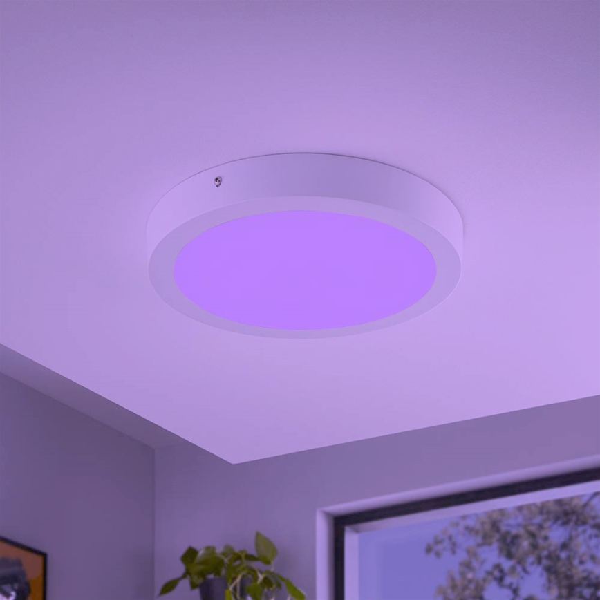 Eglo - LED RGBW Hämardatav laevalgusti FUEVA-C LED/21W/230V + pult