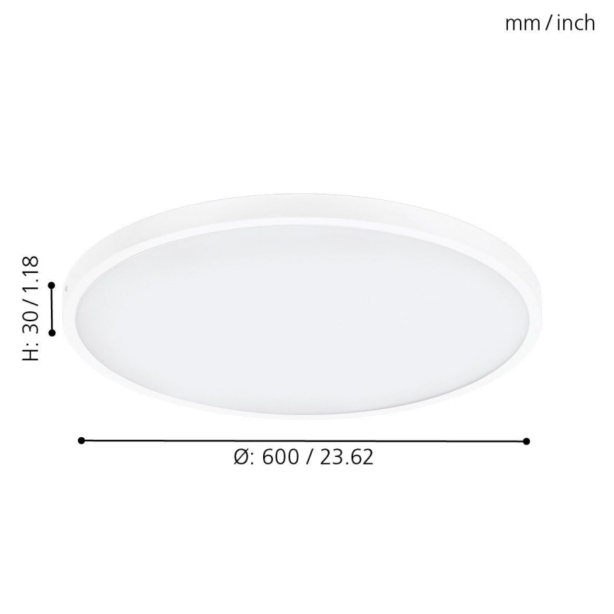 Eglo - Hämardatav LED-laevalgusti 1xLED/27W/230V