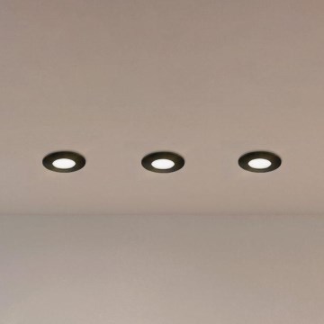 Eglo - KOMPLEKT 3x LED Süvistatav valgusti vannituppa PINEDA LED/4,9W/230V IP44