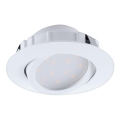 Eglo - LED Hämardatav süvistatav valgusti 1xLED/6W/230V