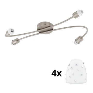 Eglo - LED Kohtvalgusti MY CHOICE 4xE14/4W/230V kroom/valge