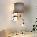 Eglo - LED Paindlik lamp 1xE27/40W + LED/3.8W hall