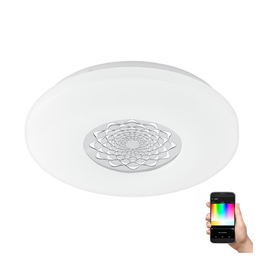 Eglo - LED RGB Hämardatav seina-/laevalgusti CAPASSO-C LED/17W/230V