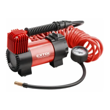 Extol Premium - Auto kompressor 12V koos koti ja tarvikutega