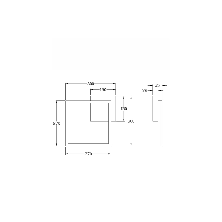 Fabas Luce 3394-23-282 - LED Hämardatav laevalgusti BARD LED/22W/230V 4000K antratsiit