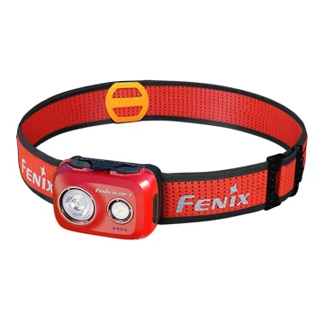 Fenix HL32RTRED - LED Laetav pealamp LED/USB IP66 800 lm 300 h punane/oranž