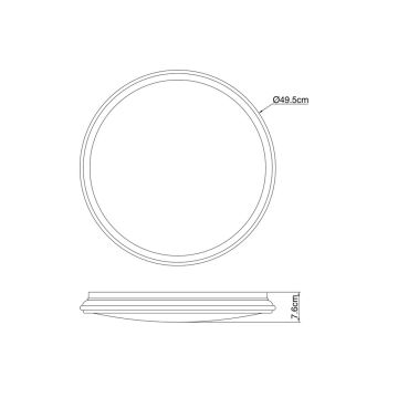 Globo - LED Laevalgusti LED/36W/230V