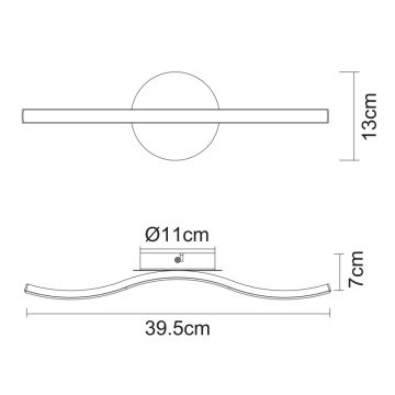 Globo - LED Laevalgusti LED/6W/230V