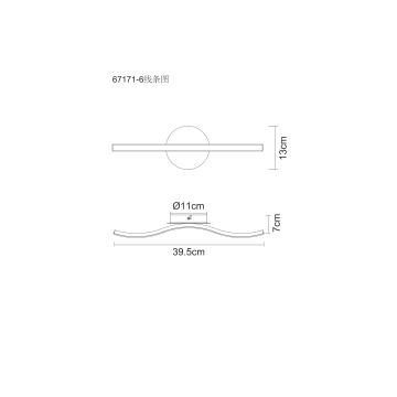 Globo - LED Laevalgusti LED/6W/230V