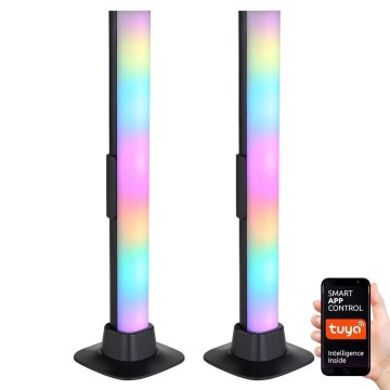 Globo RGB- KOMPLEKT 2x LED RGB Hämardatav laualamp 2in1 LED/2W/5V Wi-Fi Tuya