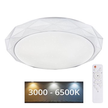 Globo - RGBW Hämardatav laevalgusti LED/48W/230V+LED/10W/230V 3000-6500K + kaugjuhtimispult