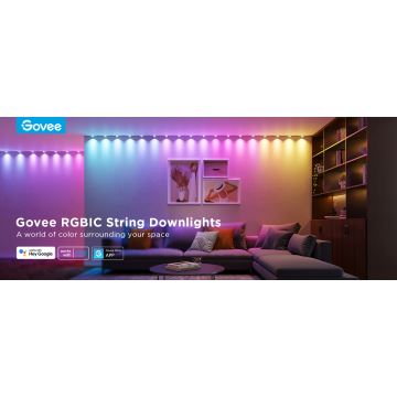 Govee - RGBIC LED Süvistatav valgusti 3m Wi-Fi