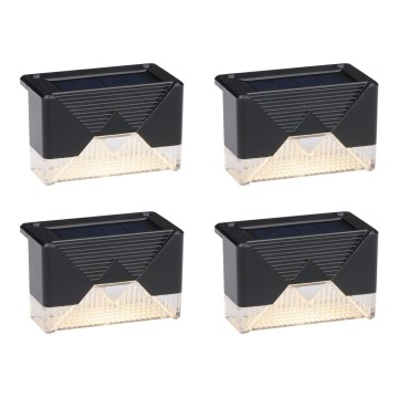 Grundig - KOMPLEKT 4x LED Päikesepaneeliga seinavalgusti LED/1,2V IP44