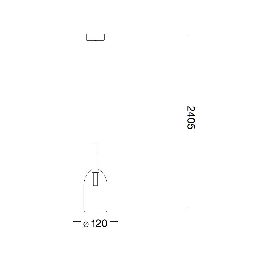 Ideal Lux - LED Lühter EMPIRE 1xG9/3W/230V