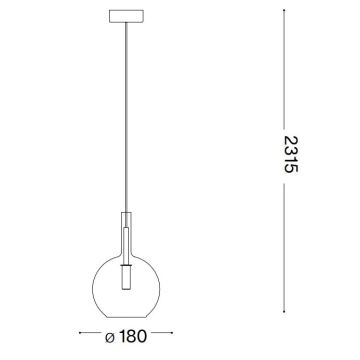 Ideal Lux - LED Lühter EMPIRE 1xG9/3W/230V