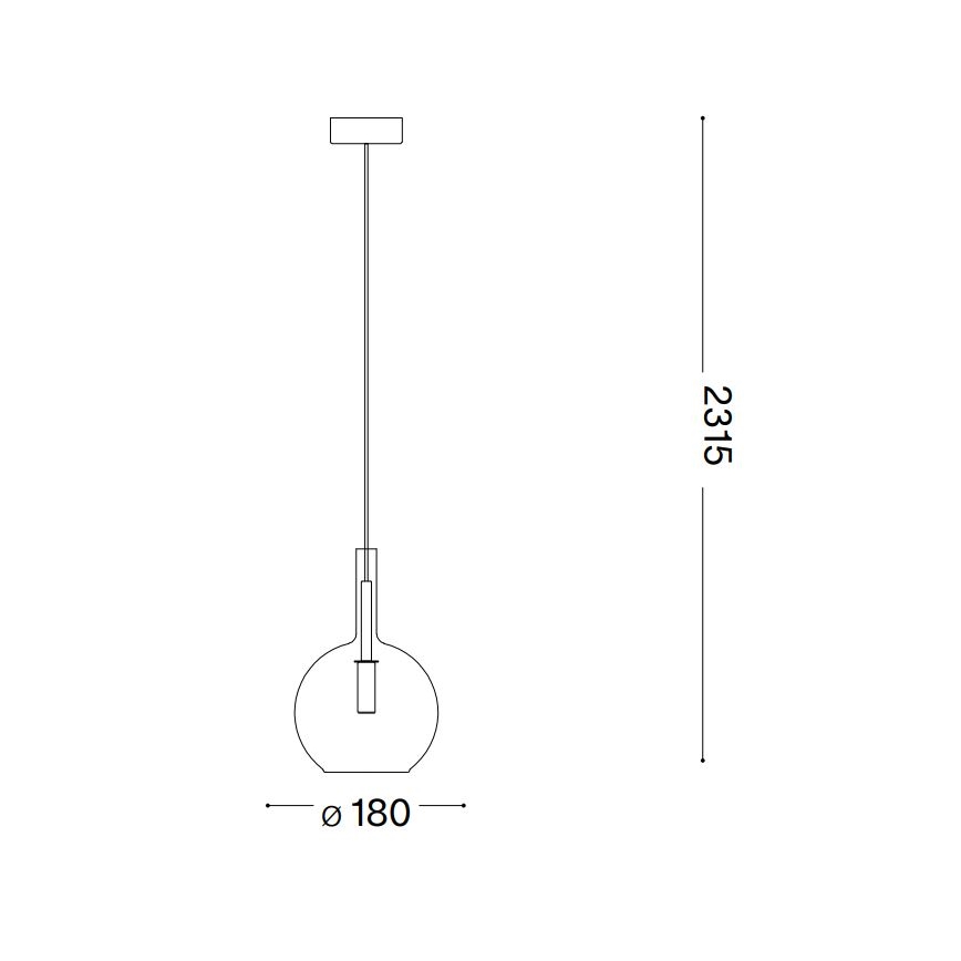 Ideal Lux - LED Lühter EMPIRE 1xG9/3W/230V