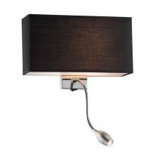 Ideal Lux - LED Paindlik lamp 1xE27/60W + 1xLED/1W