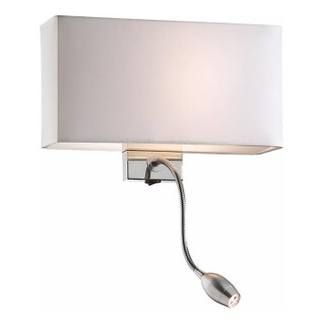 Ideal Lux - Paindlik lamp1xE27/60W/230V + 1x1W/LED