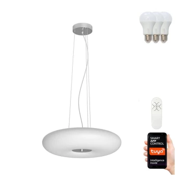 Immax NEO 07059L - LED RGBW Hämardatav lühter FUENTE 3xE27/8,5W/100-240V 40 cm + kaugjuhtimispult Tuya