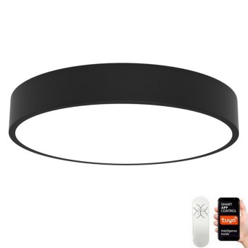 Immax NEO 07203L-LED Hämardatav laevalgusti RONDATE 65W/230V 3000-6000K Tuya must + kaugjuhtimispult