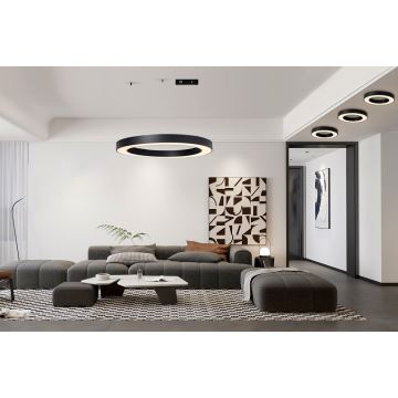 Immax NEO 07211L - LED Hämardatav lühter PASTEL LED/68W/230V 2700-6500K Tuya must + kaugjuhtimispult