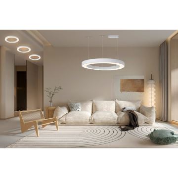 Immax NEO 07214L - LED Hämardatav lühter PASTEL LED/68W/230V 2700-6500K valge 95 cm Tuya + kaugjuhtimispult