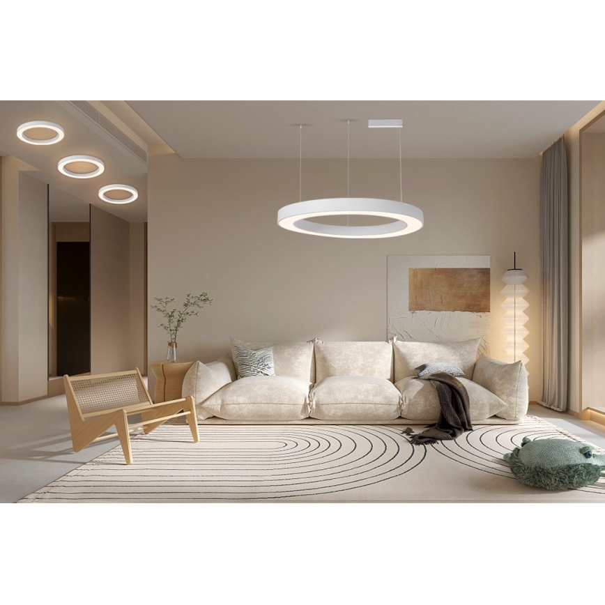 Immax NEO 07214L - LED Hämardatav lühter PASTEL LED/68W/230V 2700-6500K valge 95 cm Tuya + kaugjuhtimispult