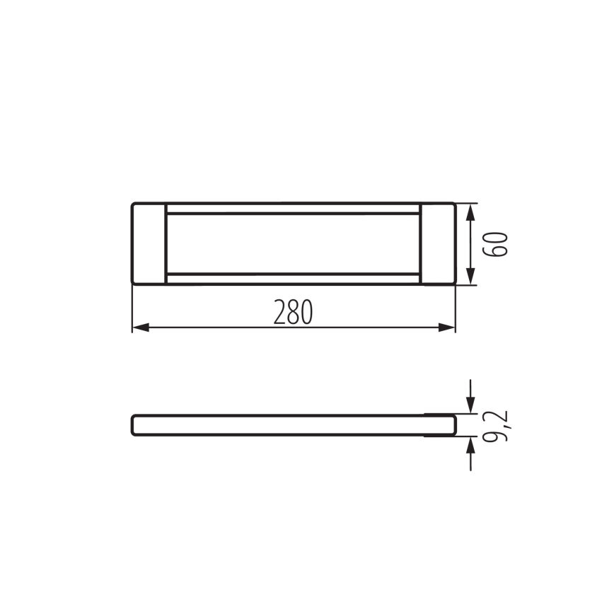 LED Hämardatav mööblivalgustus DAXA LED/5W/24V 3000/4000/5500K