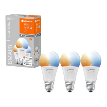 KOMPLEKT 3x LED Hämardatav pirn SMART+ E27/9,5W/230V 2700K-6500K Wi-Fi - Ledvance