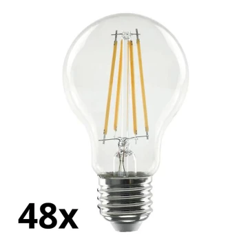 KOMPLEKT 48x LED Pirn VINTAGE A70 E27/13W/230V 2700K