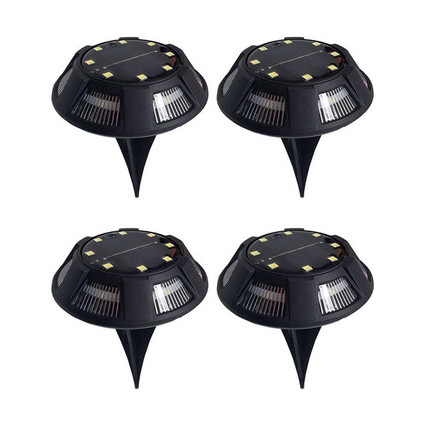 KOMPLEKT 4x LED Päikesepaneeliga valgusti LED/1,2V IP44