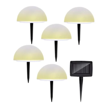 KOMPLEKT 5x LED Päikesepaneeliga valgusti LED/1,2V mitmevärviline