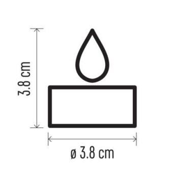 KOMPLEKT 6x LED Jõulukaunistus 6xLED/6xCR2032 läikiv kroom