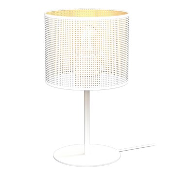 Laualamp LOFT SHADE 1xE27/60W/230V diameeter 18 cm valge/kuldne