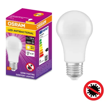 LED Antibakteriaalne pirn A100 E27/13W/230V 2700K - Osram