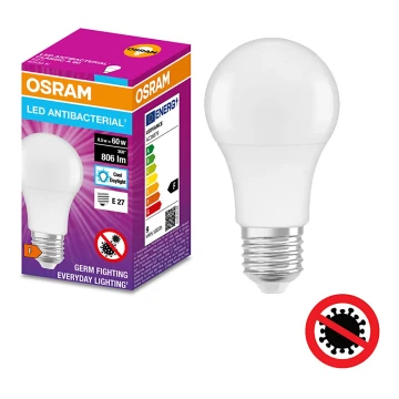 LED Antibakteriaalne pirn A60 E27/8,5W/230V 6500K - Osram