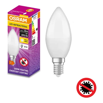 LED Antibakteriaalne pirn B40 E14/4,9W/230V 2700K - Osram