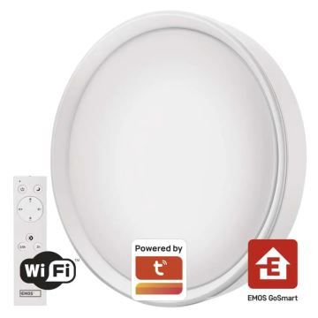 LED Hämardatav laevalgusti GoSmart LED/30W/230V d. 40 cm 2700-6500K Wi-Fi Tuya + kaugjuhtimispult