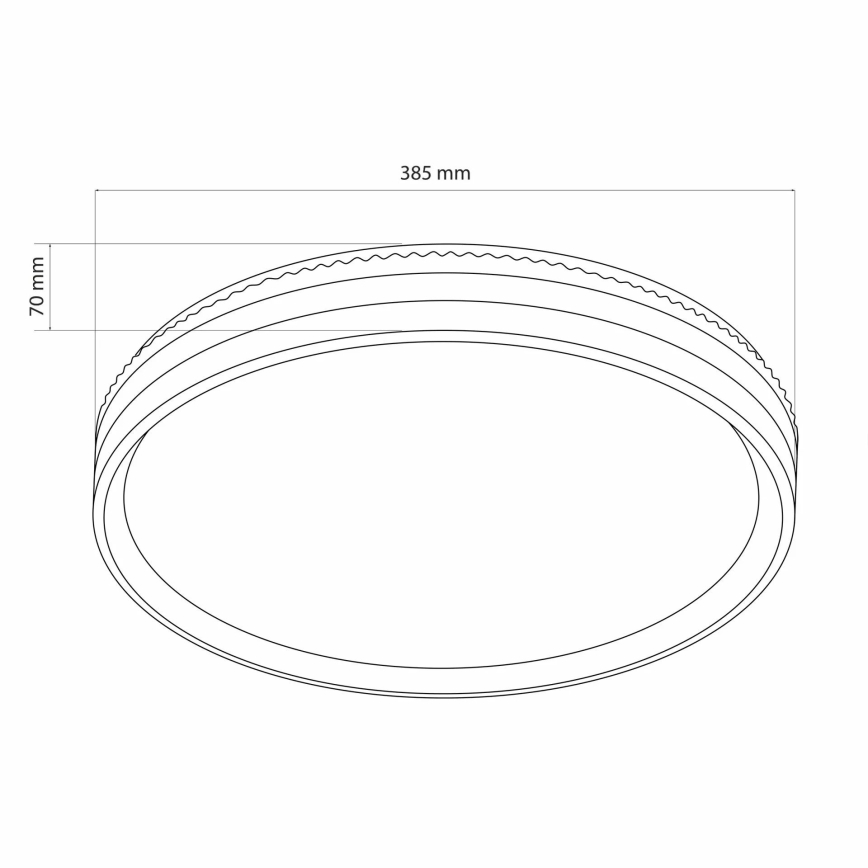 LED Hämardatav laevalgusti vannituppa JADWIGA LED/42W/230V 3000-6000K IP44 + kaugjuhtimispult