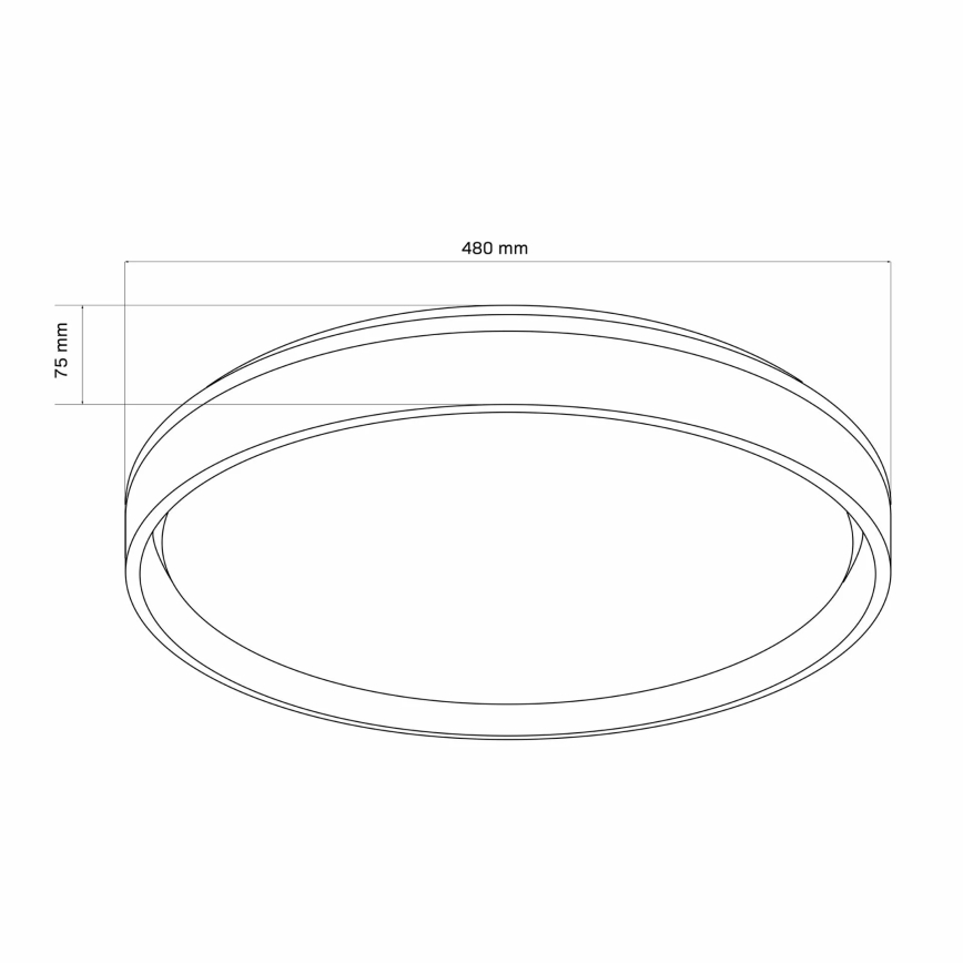 LED Hämardatav laevalgusti vannituppa JADWIGA LED/72W/230V 3000-6000K IP44 + kaugjuhtimispult