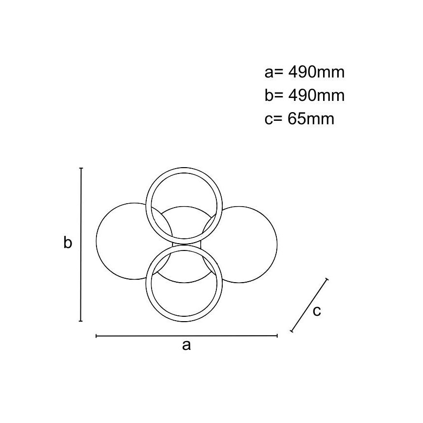 LED Hämardatav laevalgusti LED/70W/230V 3000-6500K + kaugjuhtimispult