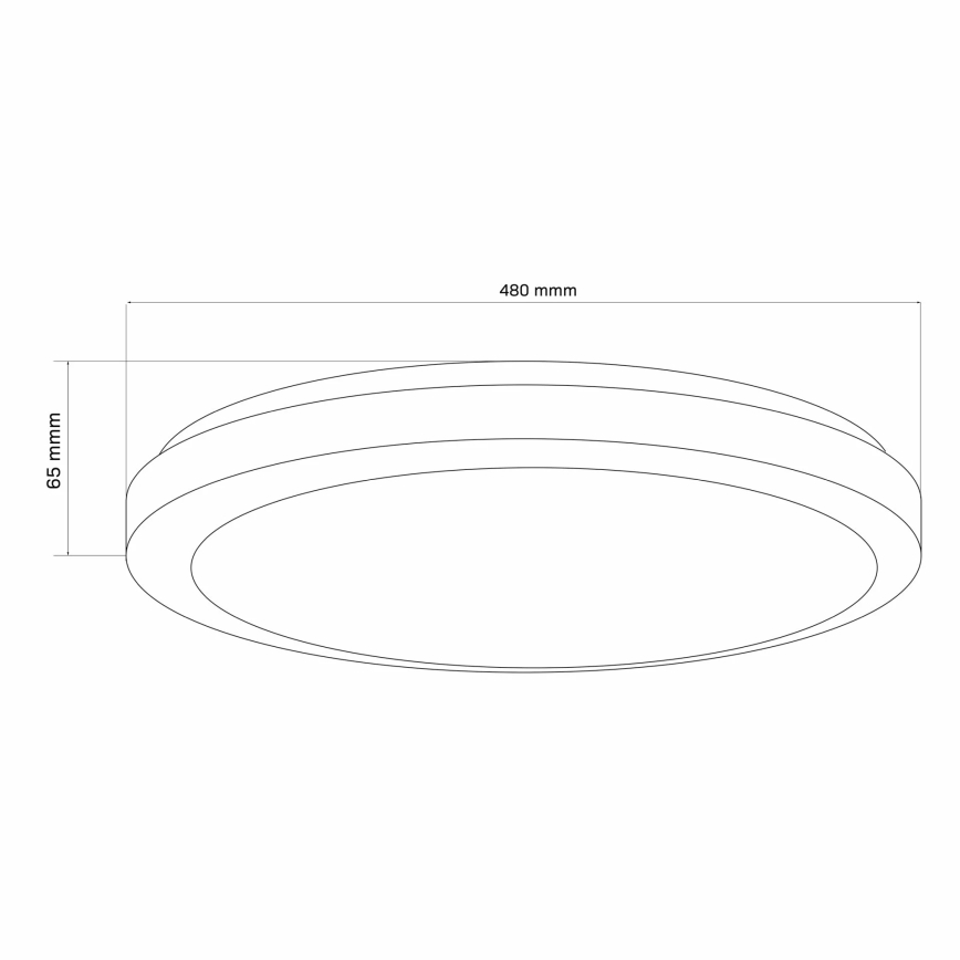 LED Hämardatav laevalgusti vannituppa MARIAN LED/72W/230V 3000-6000K IP44 + kaugjuhtimispult